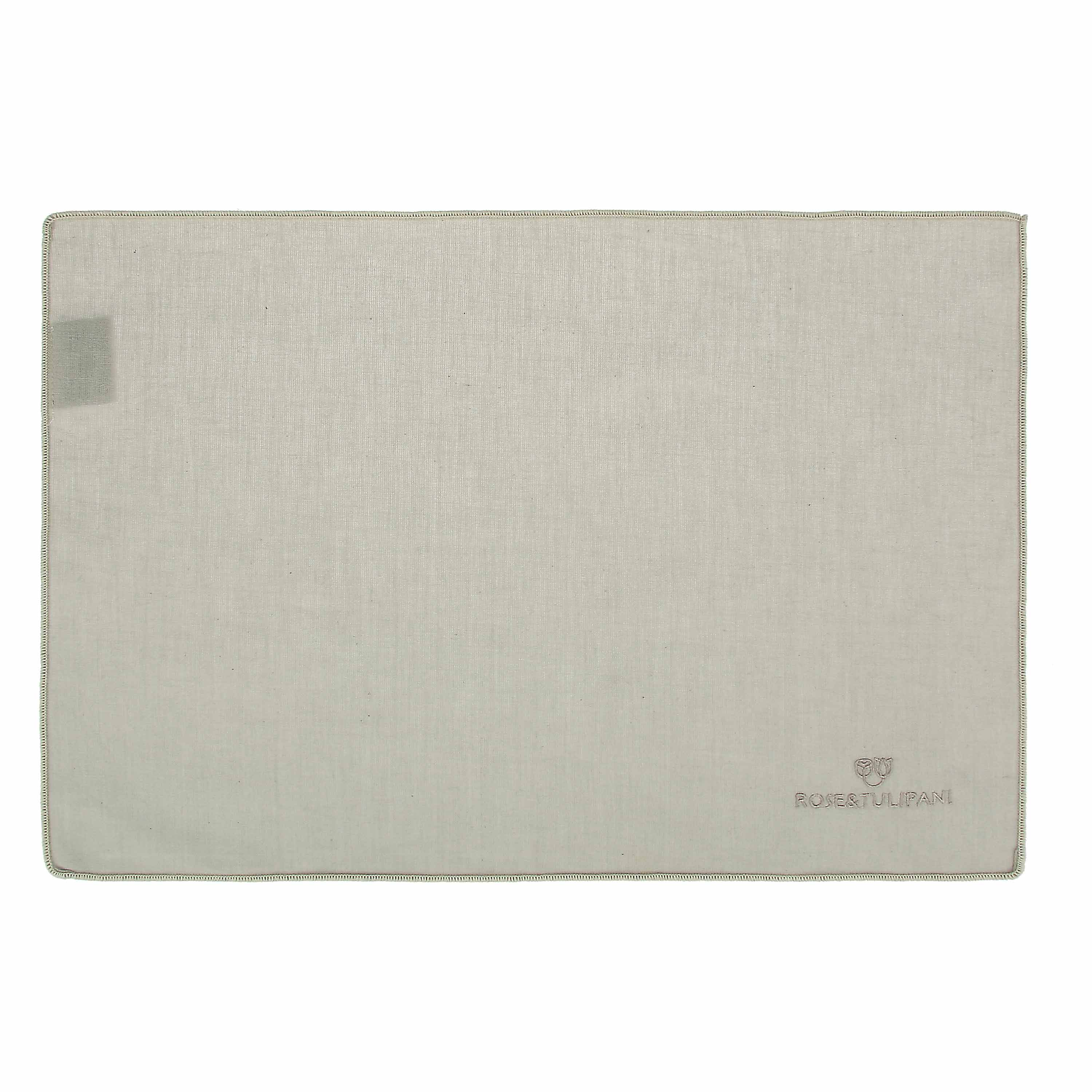 Tovaglietta in PVC con stampa - grigio scuro